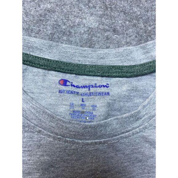 USF Bulls Football Shirt Mens Large Gray South Florida Champion Athletic Tee - Picture 5 of 5